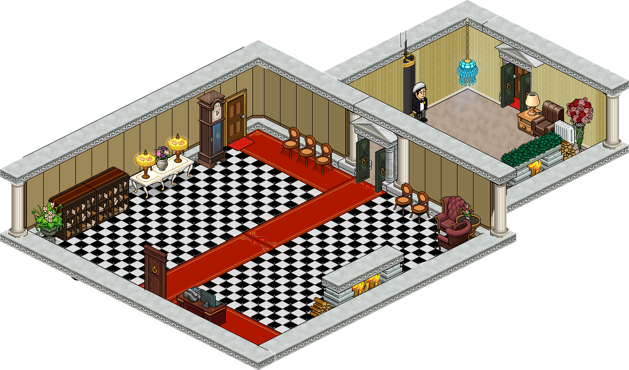 Map of 10 Downing Street (Entrance Hall)